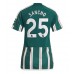 Manchester United Jadon Sancho #25 Dámské Venkovní Dres 2023-24 Krátkým Rukávem